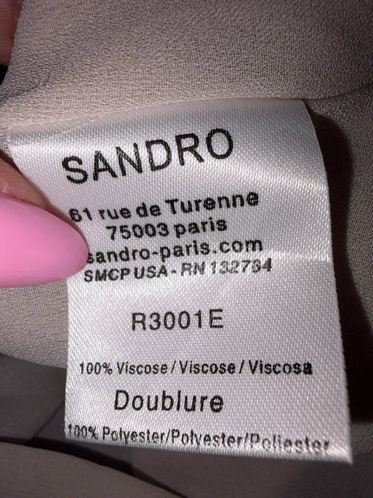 Vestido de mujer Sandro talla 2 38 en súper estado – photo 8